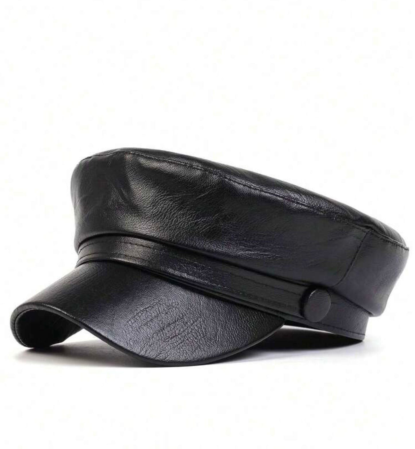 Luxe Leather Hat