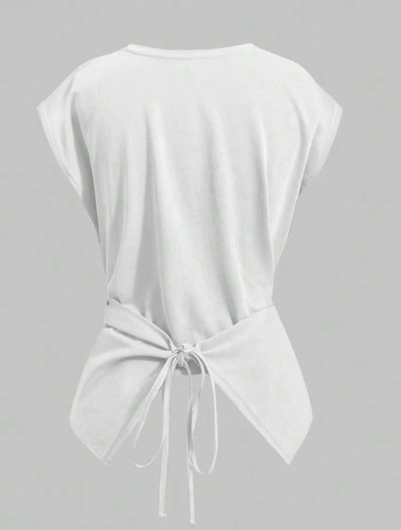 Chic Wrap Tie Blouse