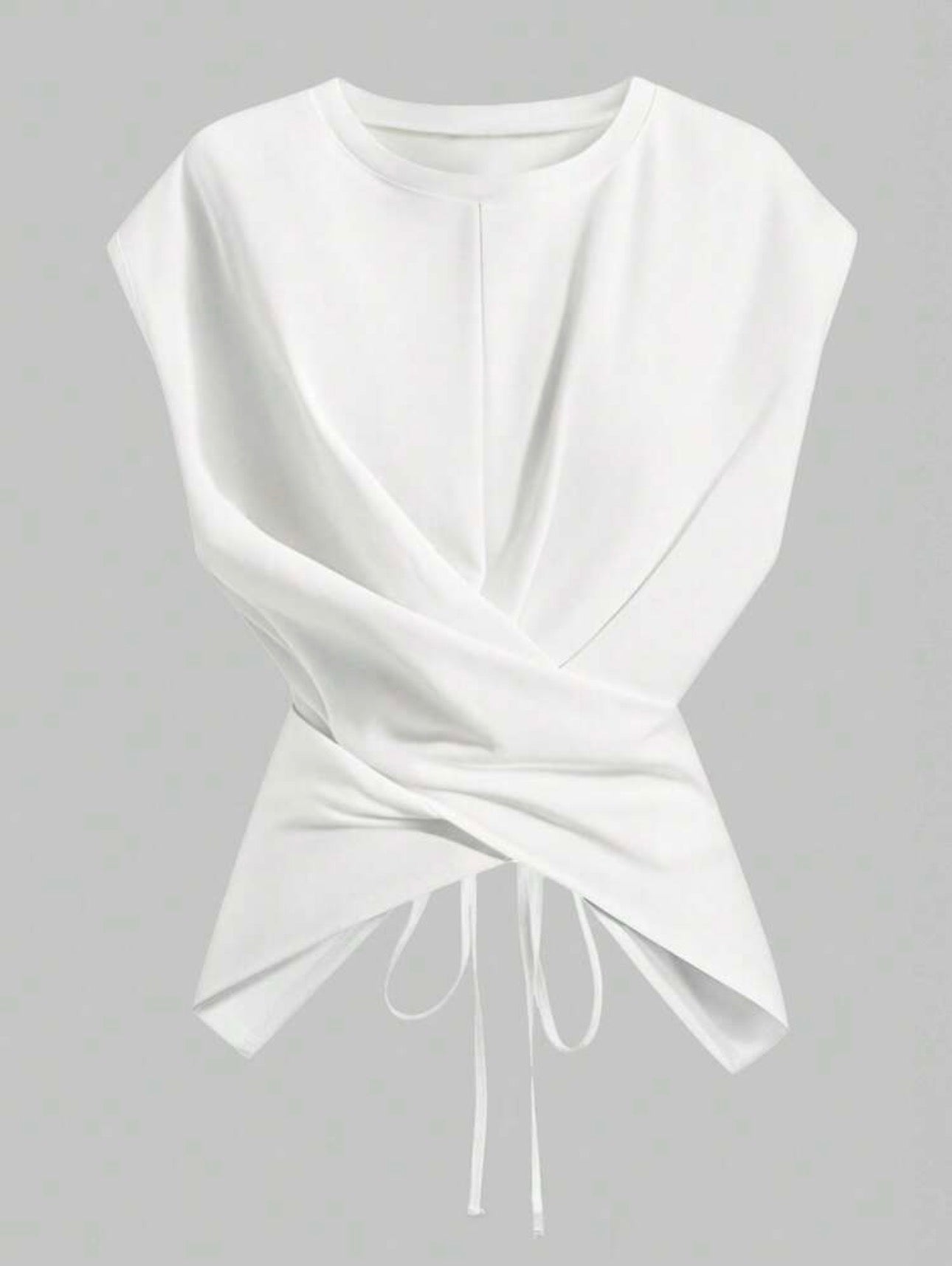 Chic Wrap Tie Blouse