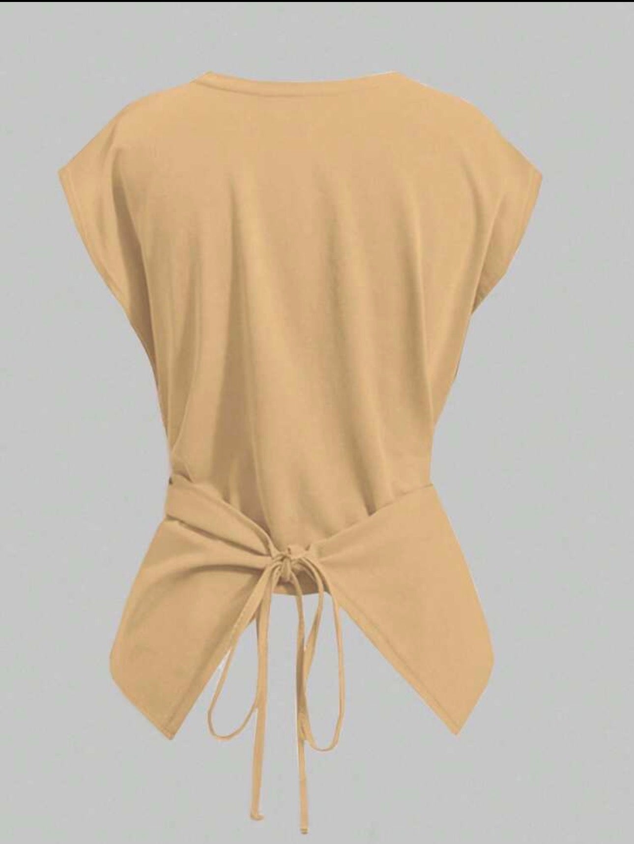 Chic Wrap Tie Blouse