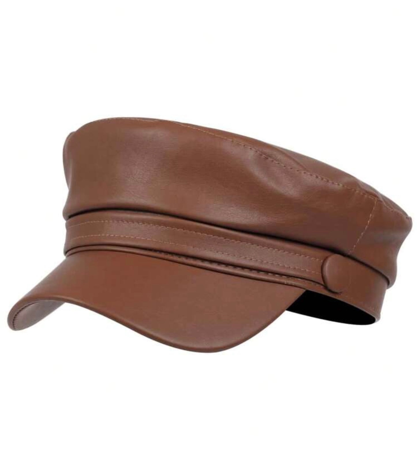 Luxe Leather Hat