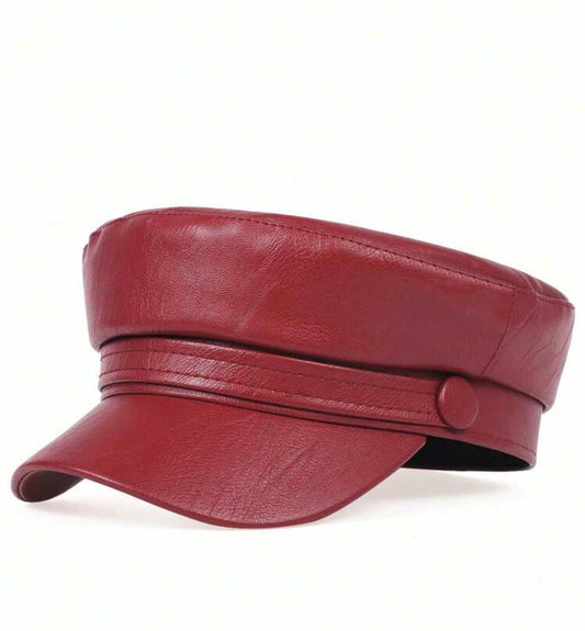 Luxe Leather Hat