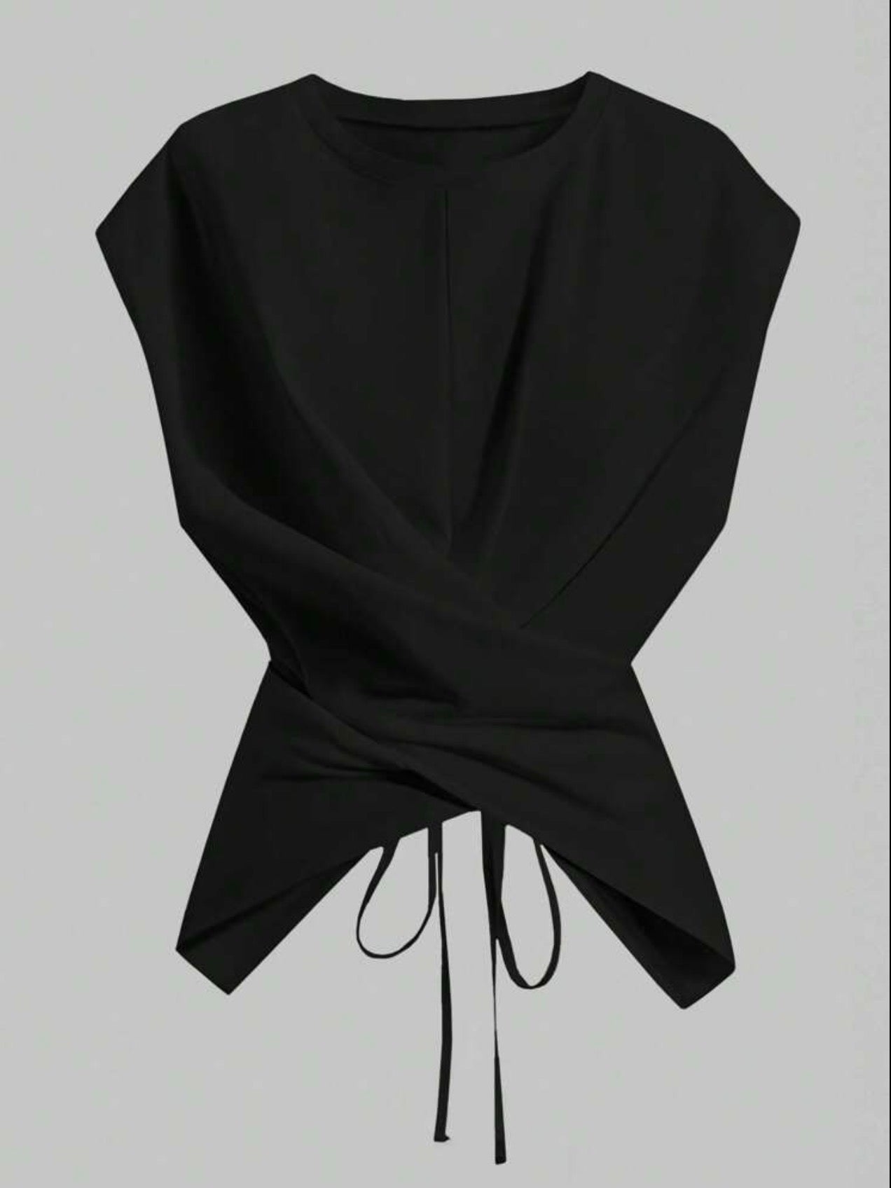 Chic Wrap Tie Blouse